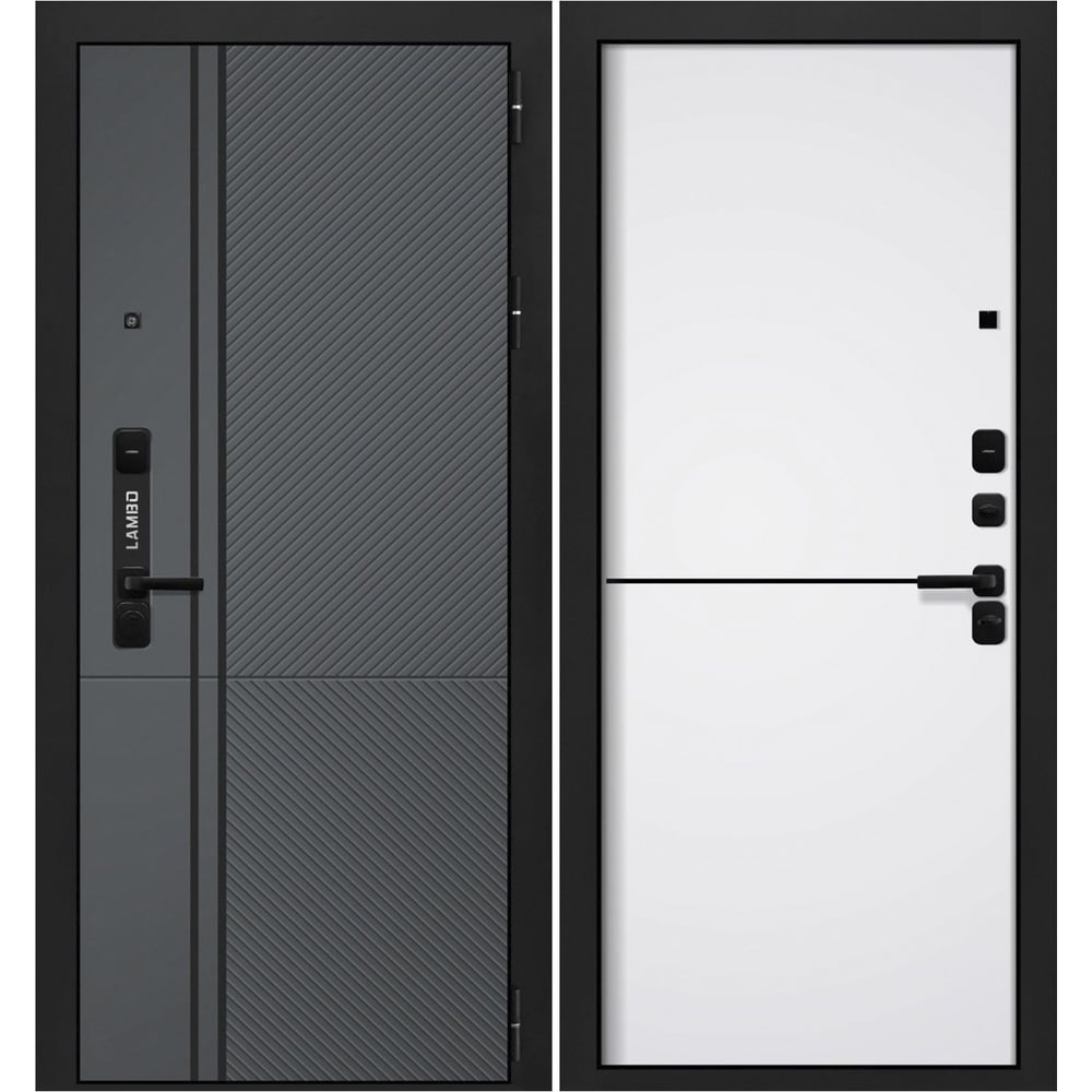 Изображение товара Металлическая дверь DIVA Lambo 3 860 правая высокая шумоизоляция и безопасность
