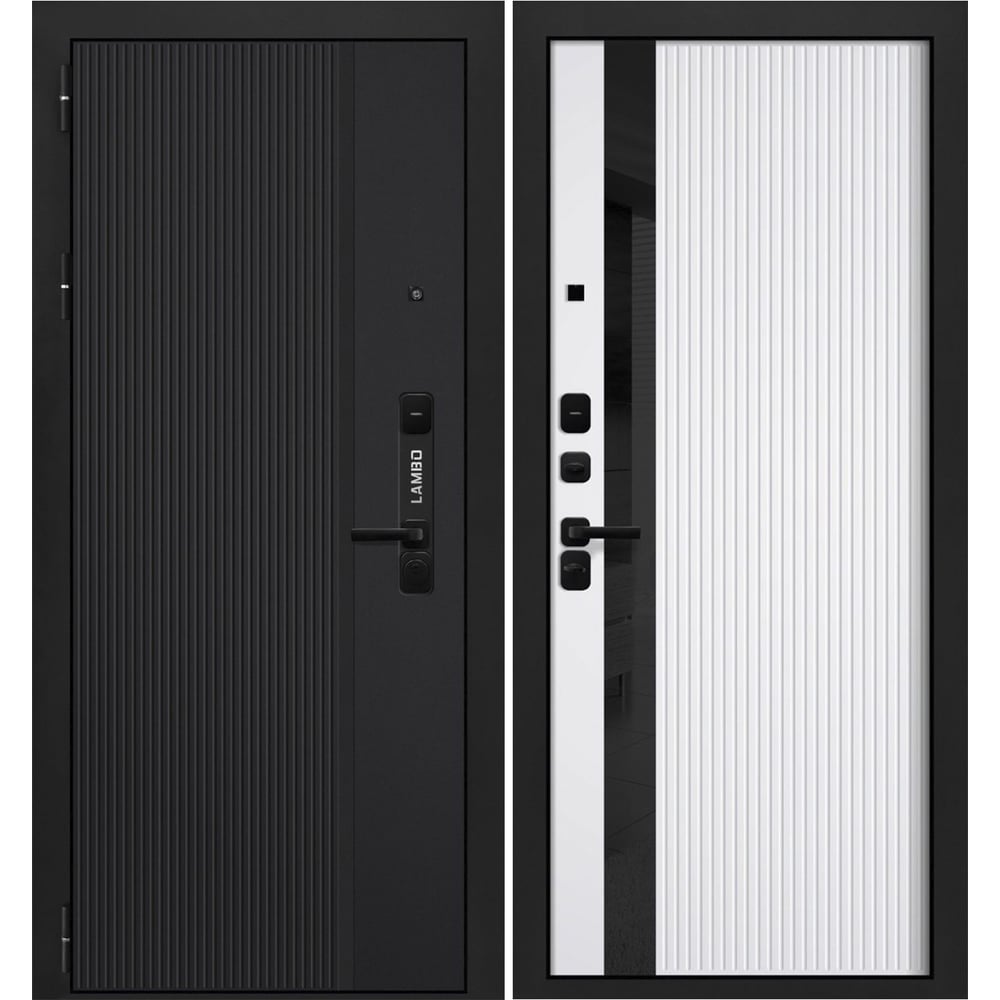 Изображение товара Металлическая дверь DIVA Lambo 1 860 с отличной шумоизоляцией и надежной защитой
