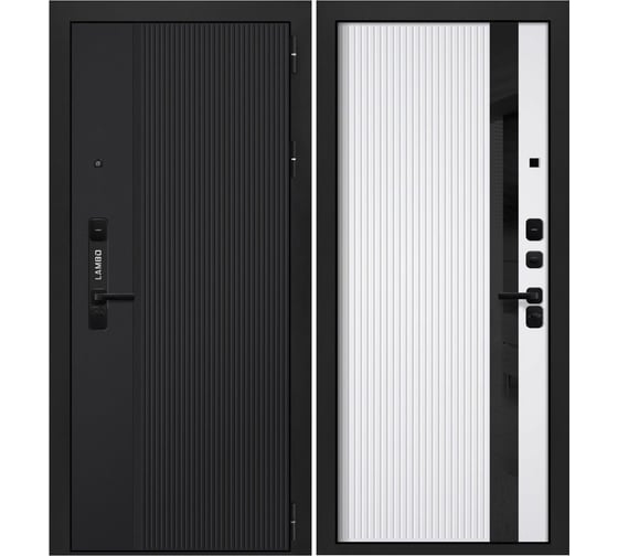 Изображение товара Дверь металлическая DIVA Lambo 1 860 Правая УТ-00084361