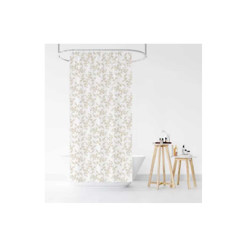 Изображение товара Штора для ванной Селфи Марсо полиэстер 200x200 см водоотталкивающая