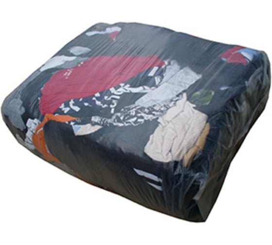 Изображение товара Ветошь Insparion смешанный трикотаж Эконом (Лоскуты 60х40) 10кг С1-00003319