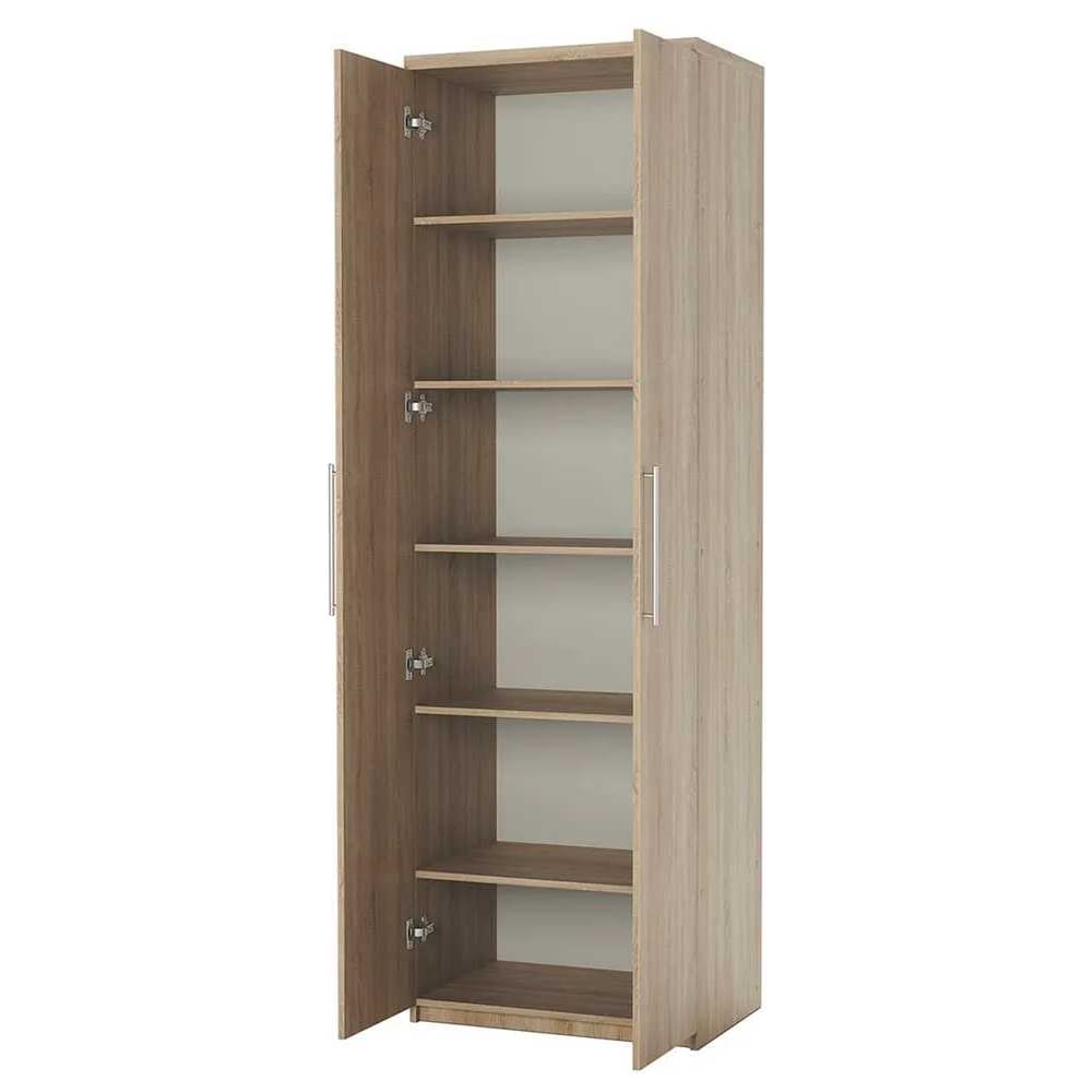 Изображение товара Офисный шкаф с полками Шарм Мелодия МП-21 70х45 см дуб современный стиль