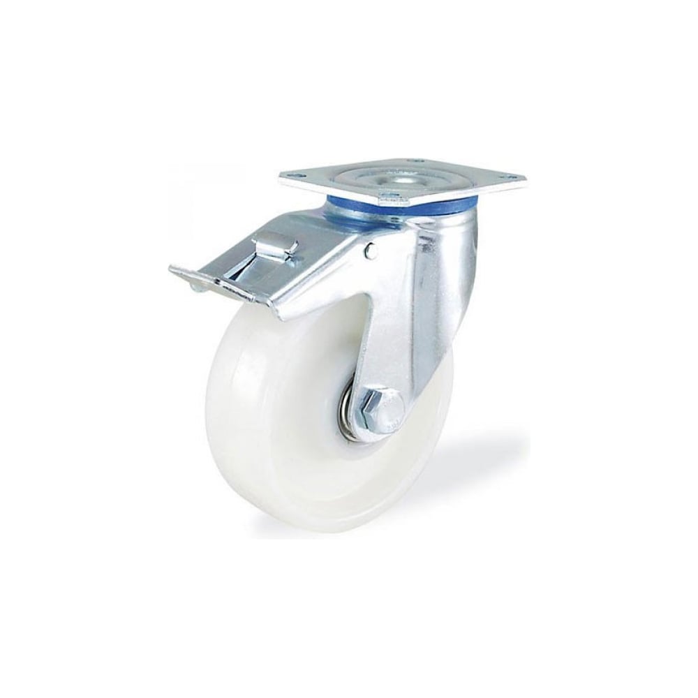 Изображение товара Поворотная колесная опора с тормозом KAMA 100 мм 3202-RPR-100-F18 Изображение товара Поворотная колесная опора с тормозом KAMA 100 мм 3202-RPR-100-F18