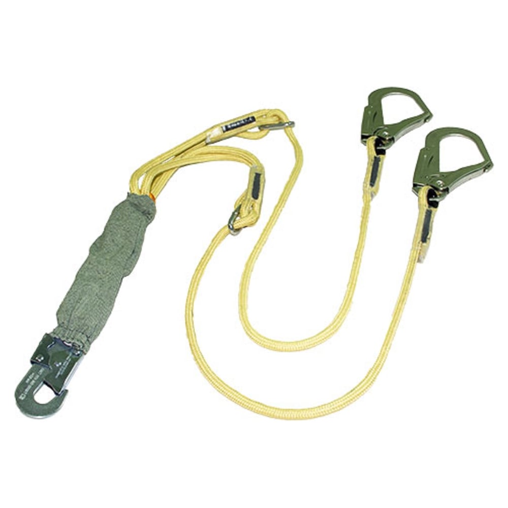 Изображение товара Огнеупорный двойной строп из арамида с амортизатором 2 м ПРОГРЕСС СЕФЕТИ