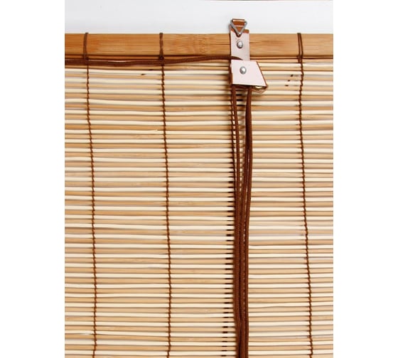 Изображение товара Рулонная штора Эскар бамбук, натур микс, 50х160 см 71909050180