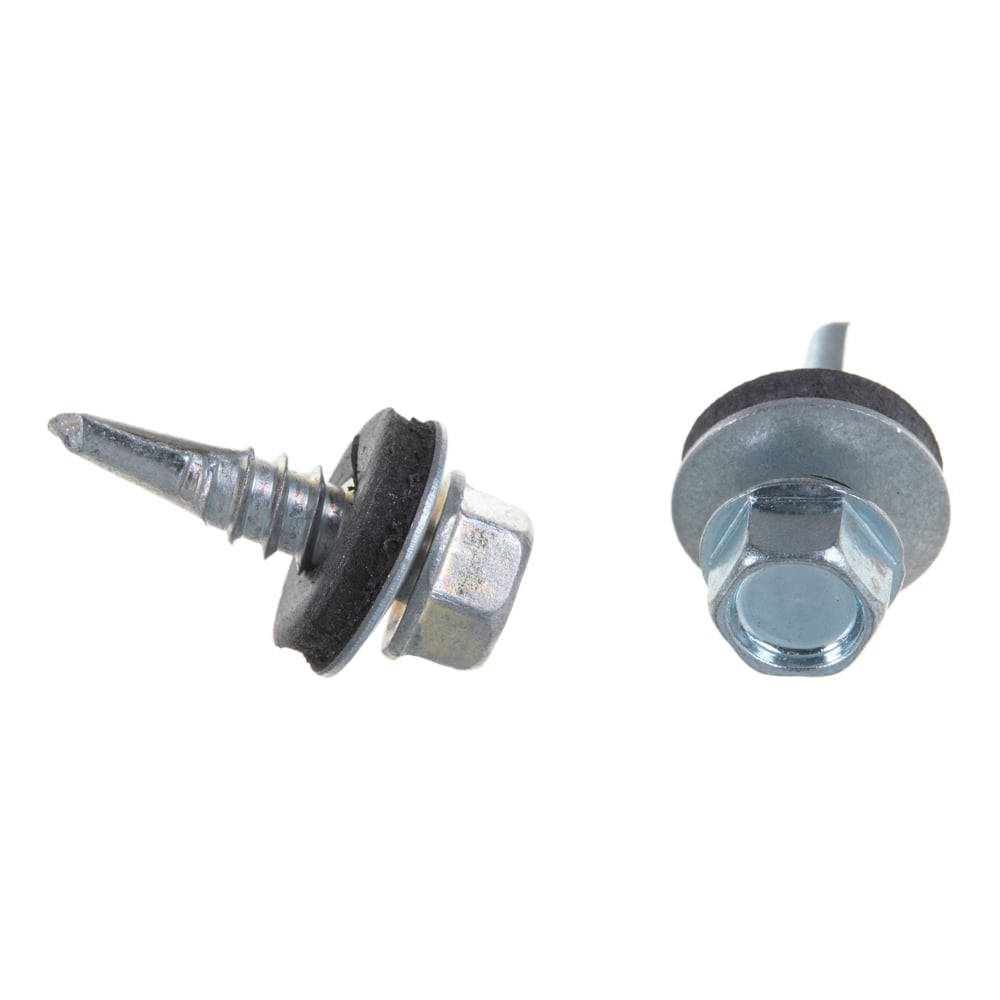 Изображение товара Саморез кровельный Госкреп ZP 6,3х19, 60 шт., оцинкованный кровельный крепеж