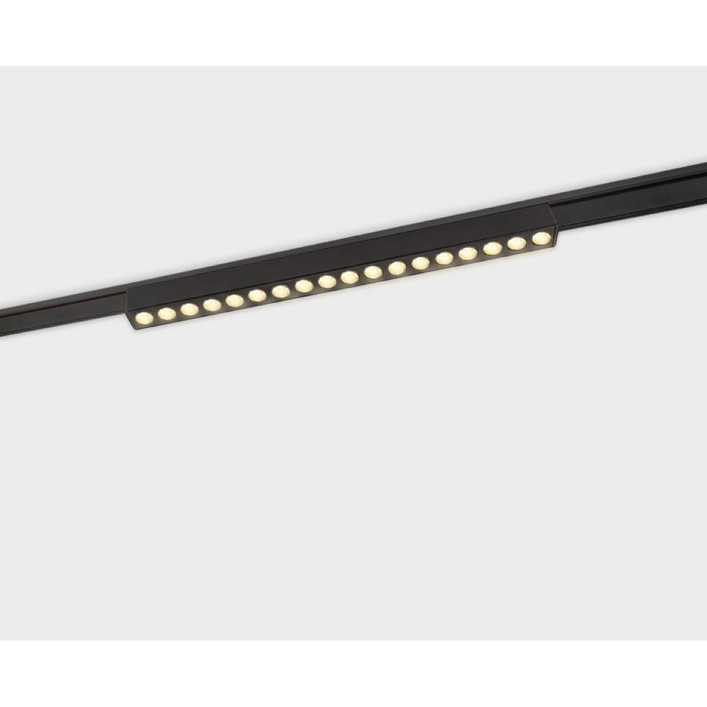 Изображение товара Трековый светодиодный светильник Italline IT09-9011 18 Вт черный 3000K для шинопровода