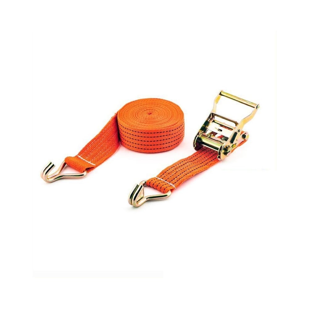 Изображение товара Ремень крепления груза с храповиком 8м 50мм 2т по ГОСТ