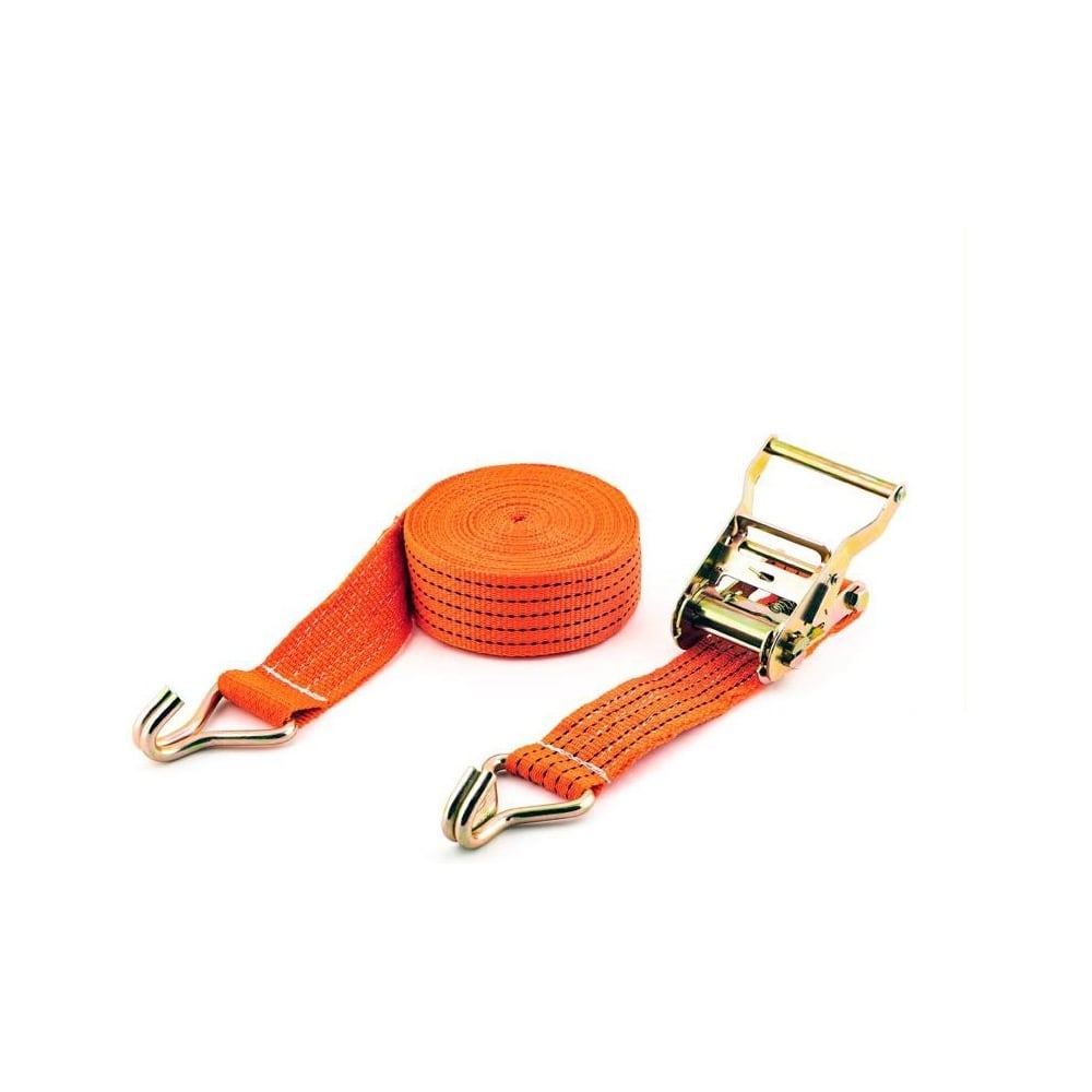 Изображение товара Ремень крепления груза с храповиком ST 2 т 12 м 50 мм оранжевый
