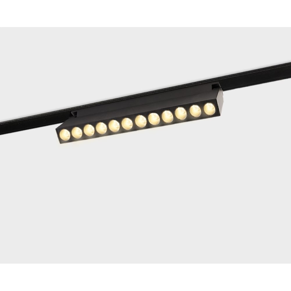 Изображение товара Трековый светодиодный светильник Italline IT012-5023 черный 3000K 12Вт