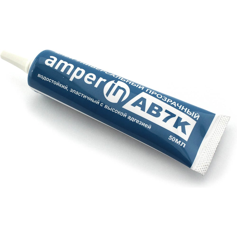 Изображение товара Клей Amperin B-7000 прозрачный 50 мл, упаковка 10 шт - универсальный водостойкий клей для различных