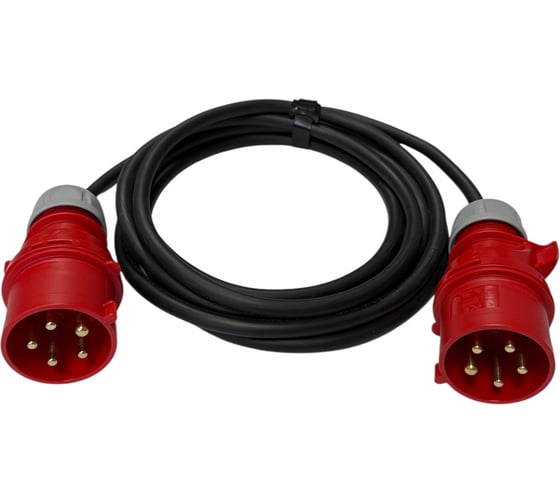 Изображение товара Удлинитель силовой iTOK КГтп-ХЛ 5х4 мм 20 метров 32А 380В (вилка вилка CEE 3P+N+E) IP44 тип SUS серии iCONNECT PRO ГОСТ i-CONNECT-PRO-SUS-KG-540-VV-380-44-20