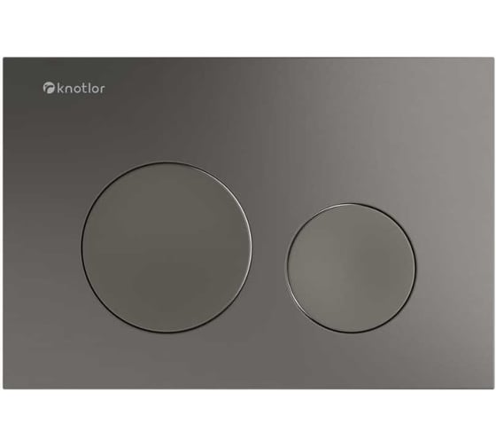 Изображение товара Клавиша смыва Knotlor вороненая сталь BIS102GM