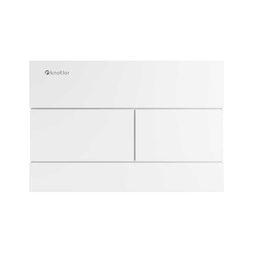 Изображение товара Клавиша смыва Knotlor белый BIS103WY для инсталляций унитазов