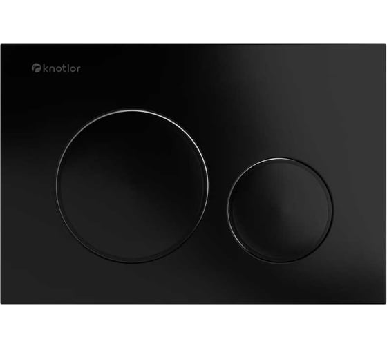 Изображение товара Клавиша смыва Knotlor черный BIS104BL