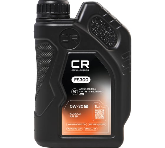 Изображение товара Масло моторное CARVILLE RACING FS300 0W-30 С3 1L L1D00135