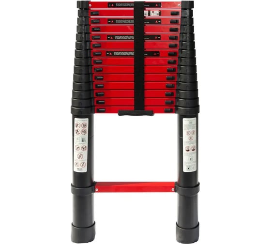 Изображение товара Лестница телескопическая WORKY BLACK 7, 0м, 16 ступеней ARD260729