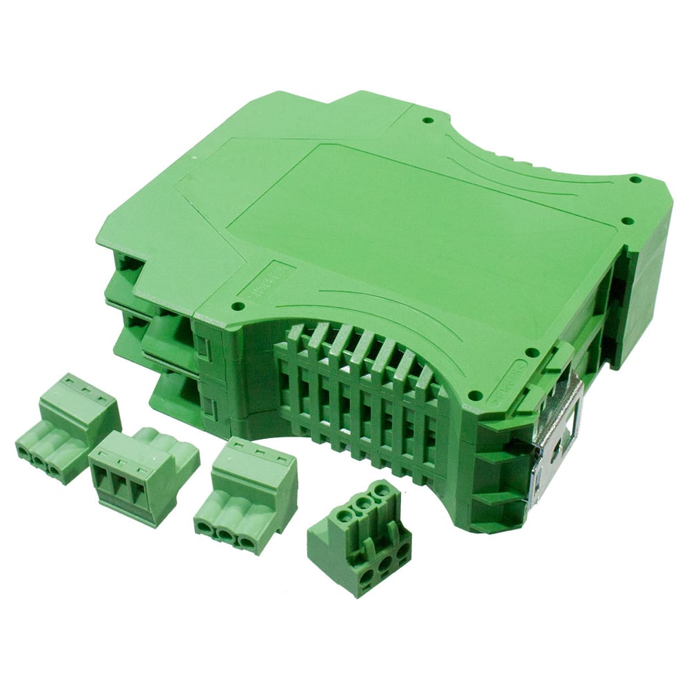 Изображение товара Пластиковый корпус на DIN-рейку SZOMK PA66 114x100x35 защита IP54