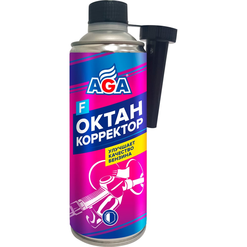 Изображение товара Октан корректор AGA AGA810F для повышения октанового числа бензина 0,335 л