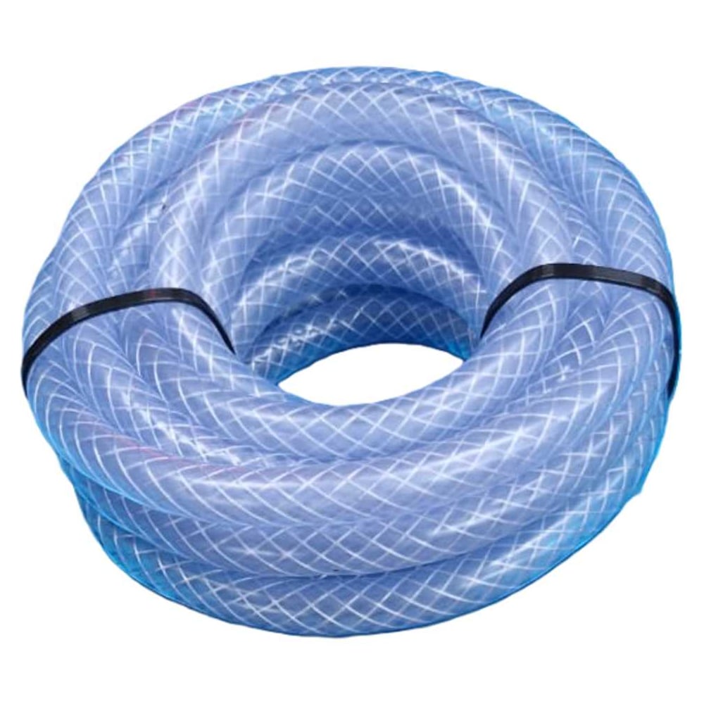 Изображение товара Трубка армированная ПВХ 10х15 мм 5 м пластиковая для водопровода и полива