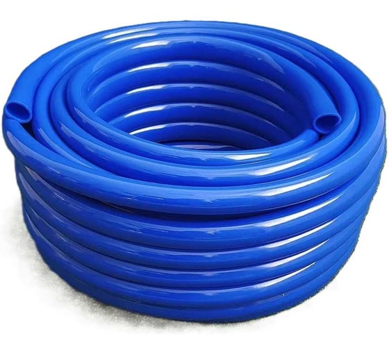 Изображение товара Шланг поливочный однослойный ООО Дрим Пул ПВХ, синий, 3/4, 18мм, 20 м Д13276