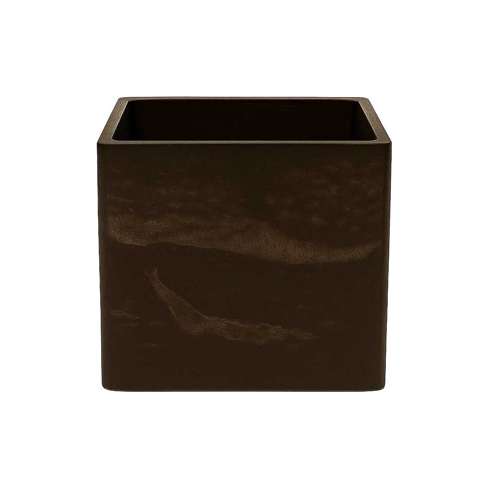 Изображение товара Кашпо для цветов NeoКомпозит 150х150 коричневое из композита