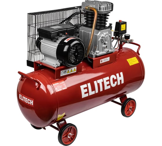 Изображение товара Компрессор ременной масляный Elitech КПР 450-100-2.2 205969