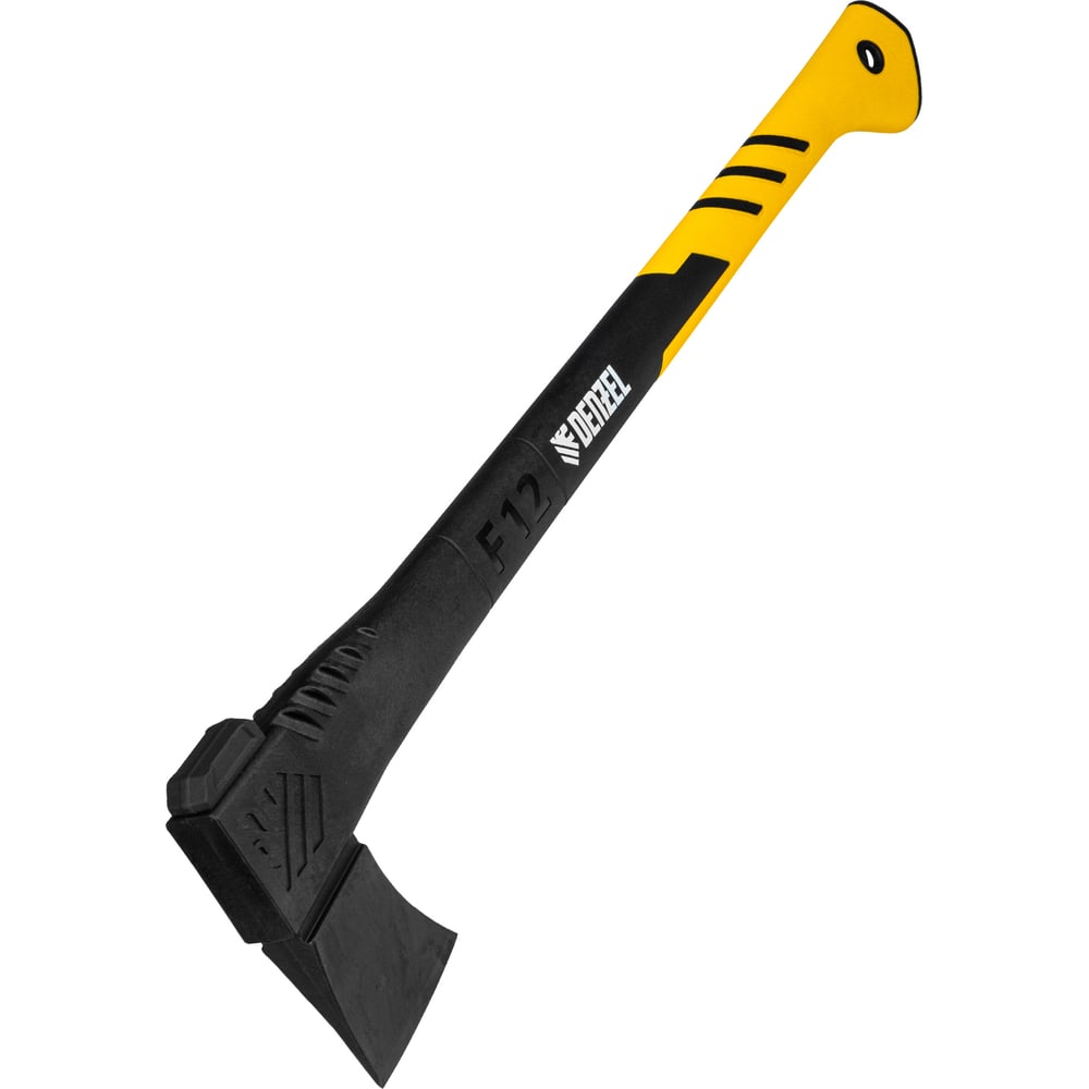 Изображение товара Топор-колун DENZEL F12 2000 г двухкомпонентная рукоятка 710 мм надежный инструмент