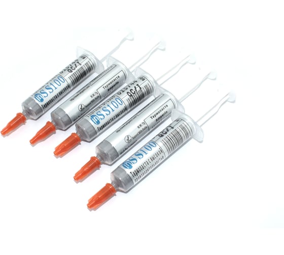 Изображение товара Термопаста Amperin SS100 7 грамм, 5 шт 0111727