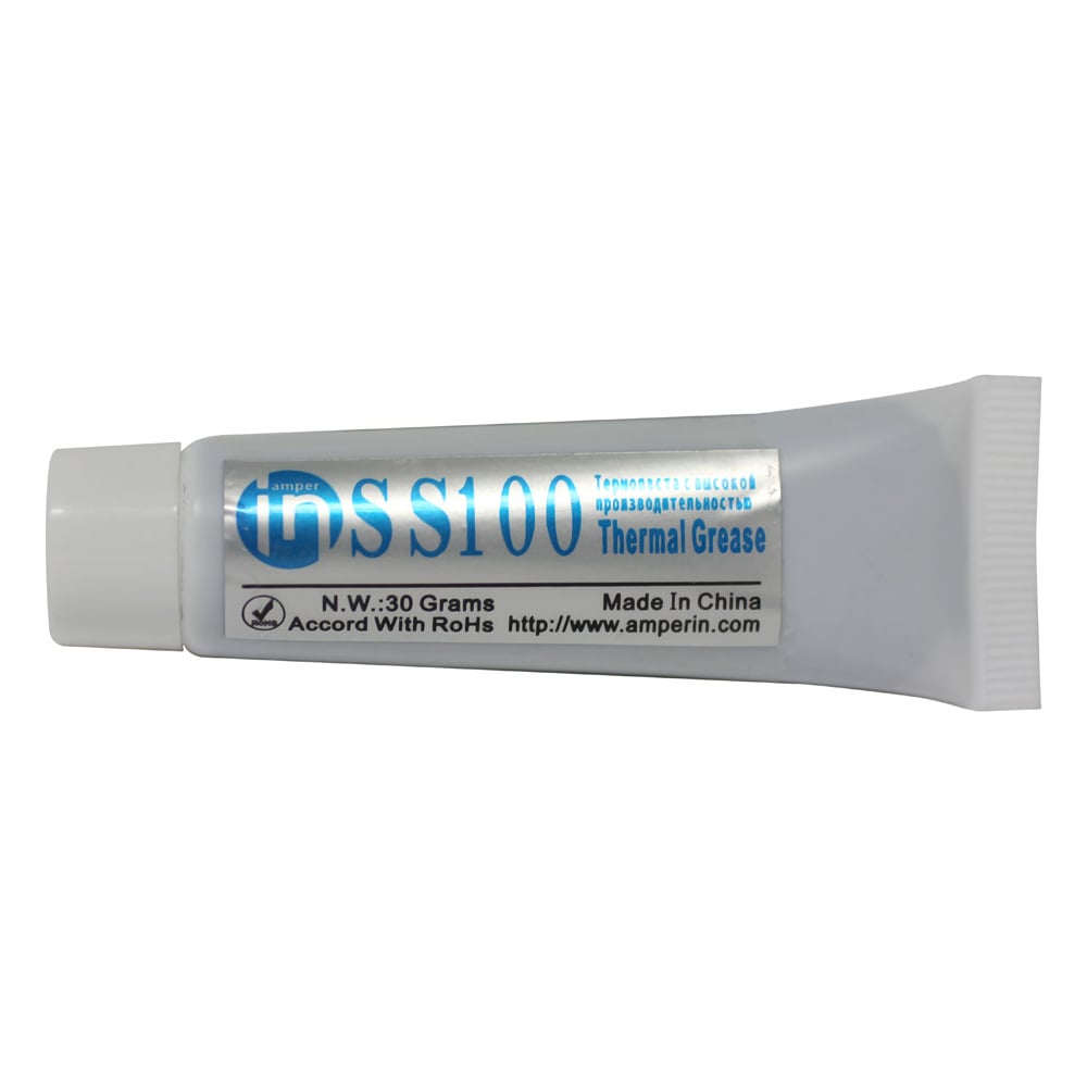 Изображение товара Термопаста Amperin SS100 30 грамм тюбик для процессоров