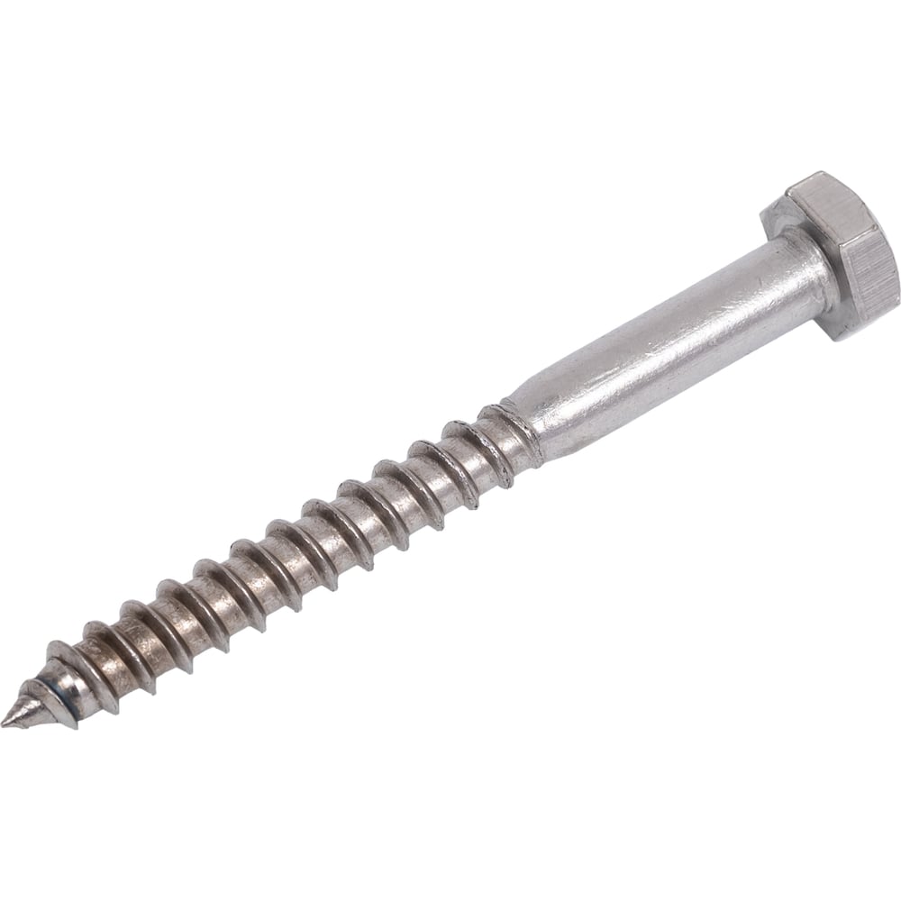 Изображение товара Шуруп Госкреп DIN 571 нерж. 6х60 шт. нержавеющая сталь для монтажа