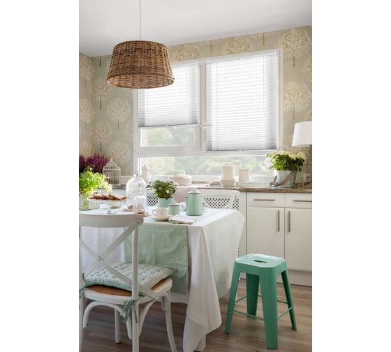 Изображение товара Плиссе натяжного типа Эскар Non Waven белый, 57х170 см 140501057