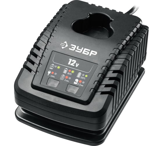 Изображение товара Зарядное устройство для Li-Ion АКБ ЗУБР Профессионал 12В, 2А, тип T7 RT7-12-2