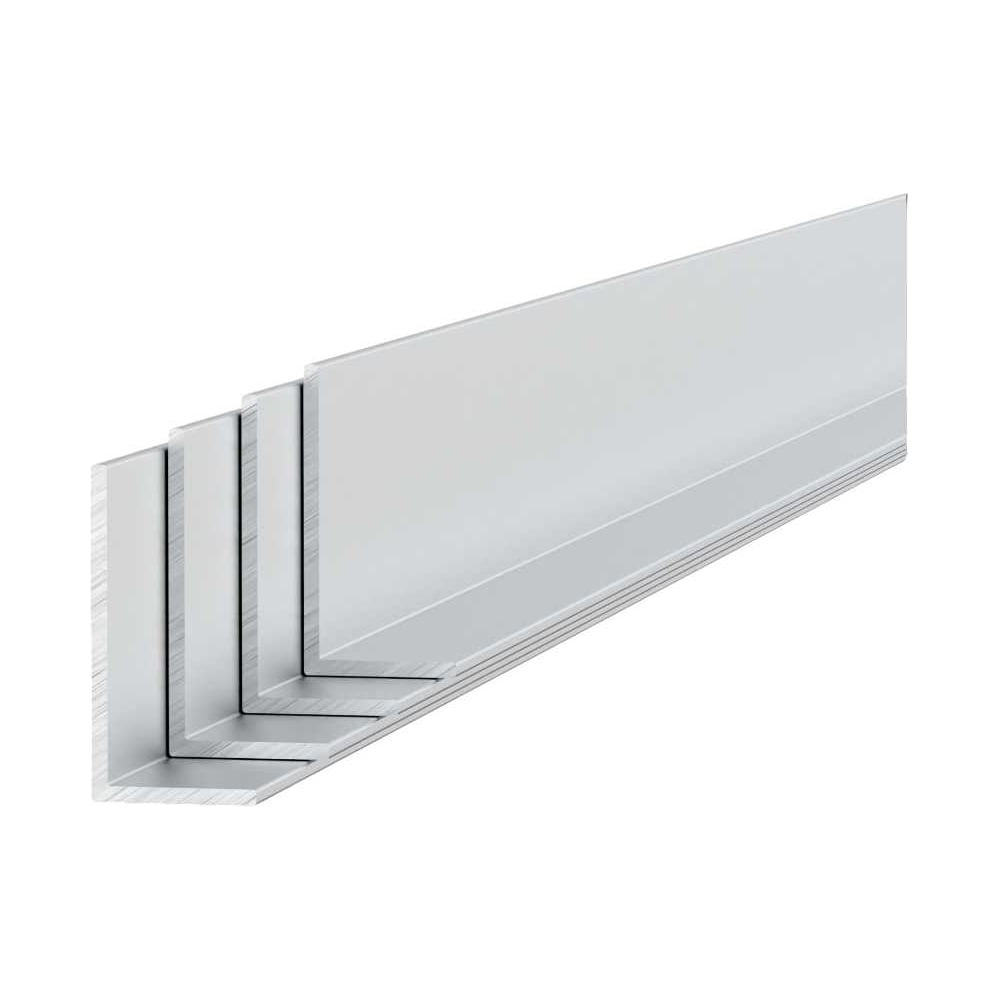 Изображение товара Алюминиевые уголки ДИАЛ 2000 х 20 х 80 мм комплект 3 шт