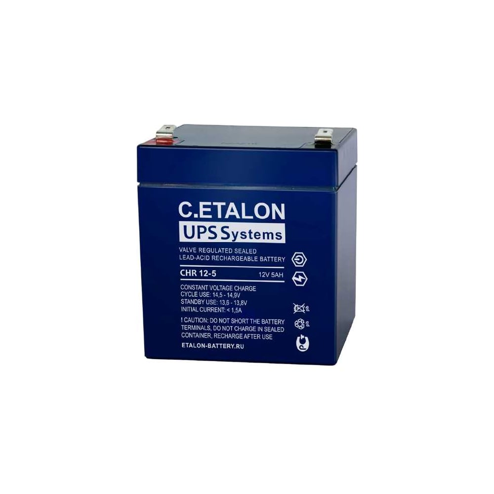 Изображение товара Аккумулятор Etalon Battery C.ETALON 12В 5 Ач AGM для систем и устройств