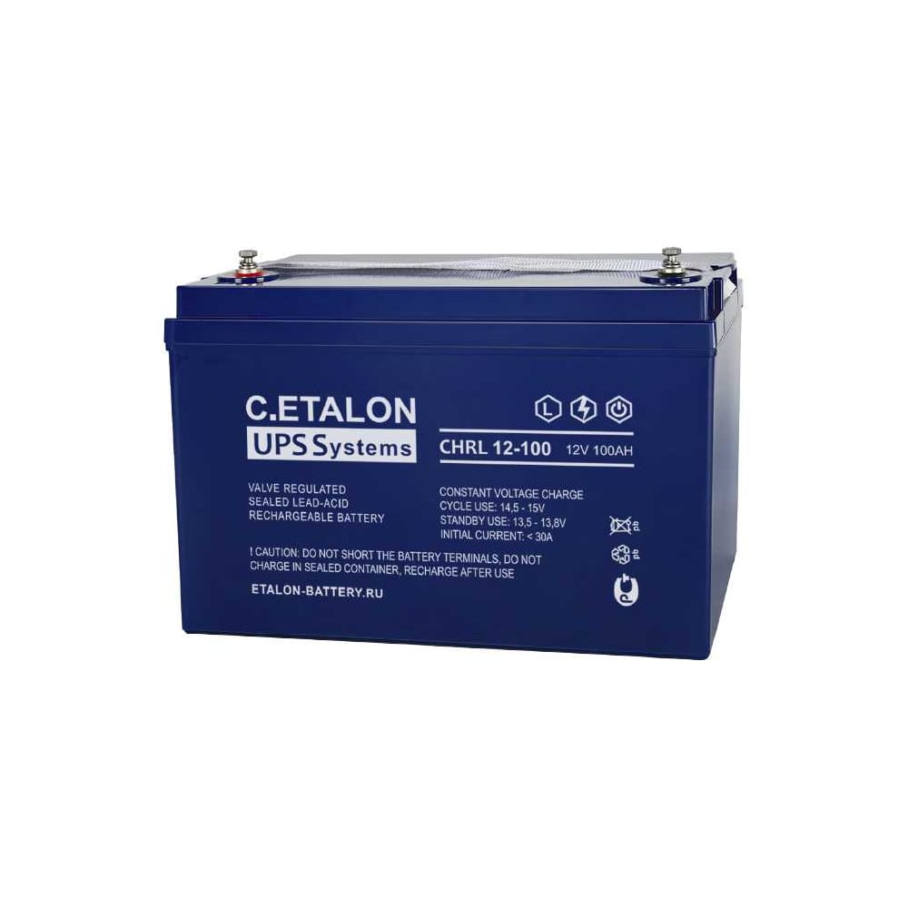 Изображение товара Аккумулятор Etalon Battery C.ETALON 12В 100 Ач AGM