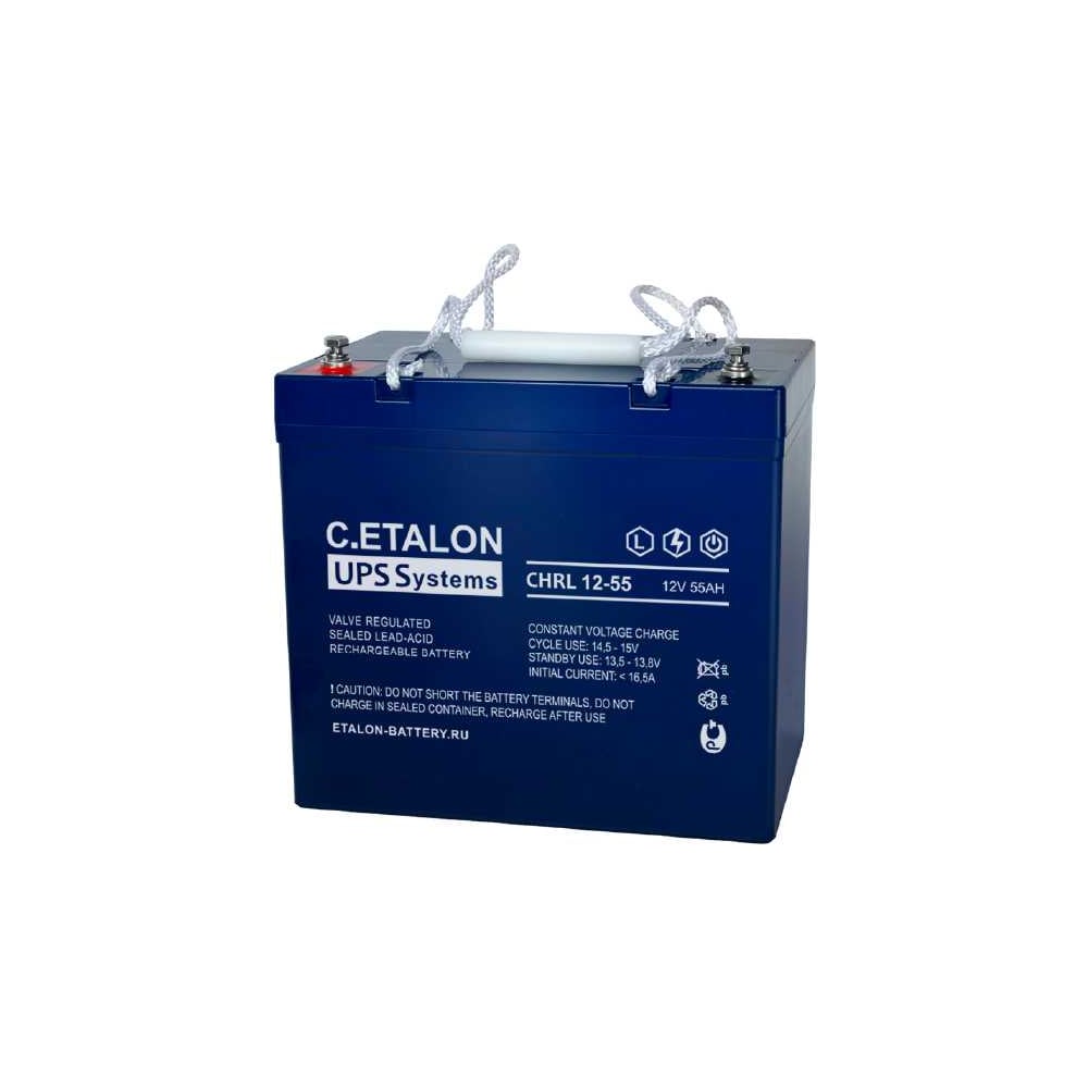 Изображение товара Аккумулятор Etalon Battery C.ETALON 12В 50 Ач AGM надежный источник энергии