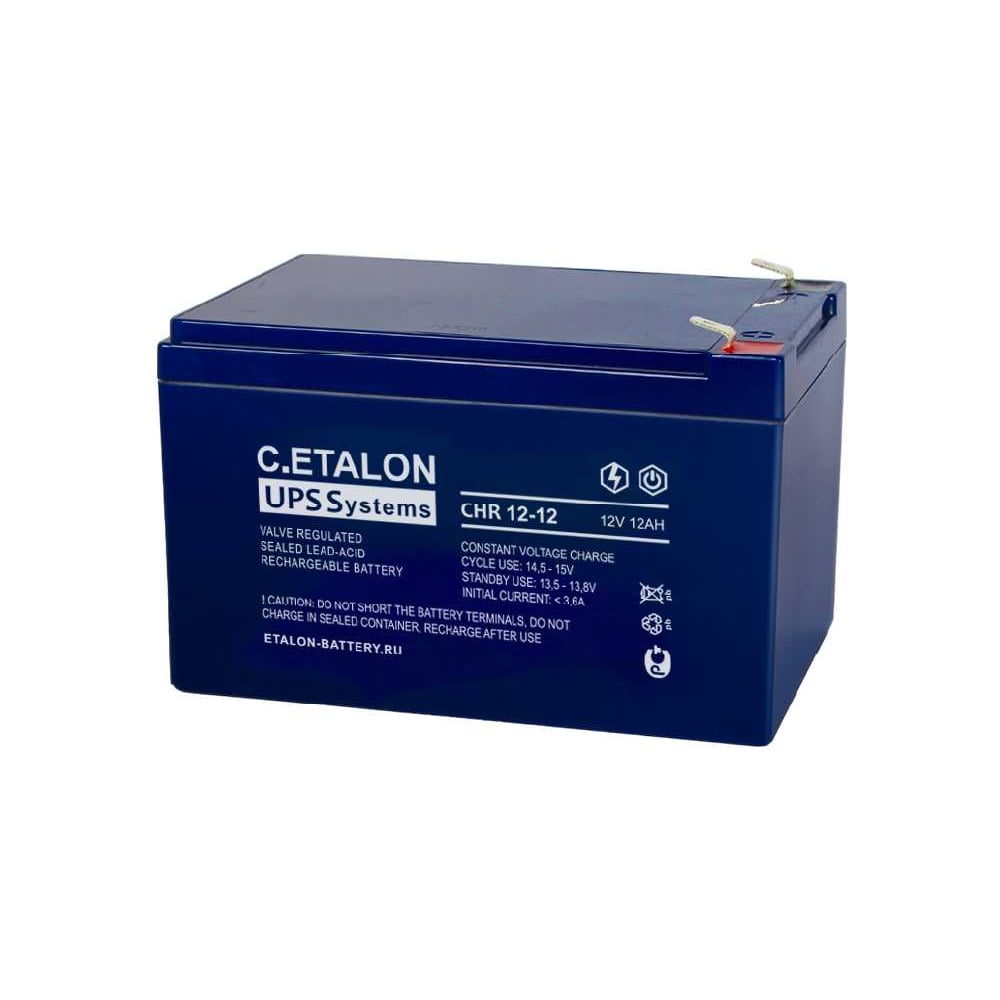 Изображение товара Аккумулятор Etalon Battery C.ETALON (12В / 12 Ач) CHR 12-12