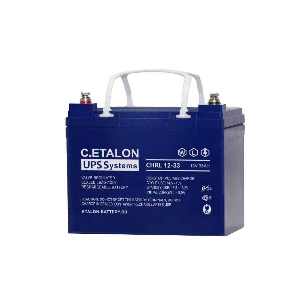 Изображение товара Аккумулятор Etalon Battery C.ETALON 12В 33 Ач AGM для транспорта и оборудования