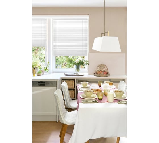 Изображение товара Плиссе натяжного типа Эскар Crepe белый, 57х170 см 140401057