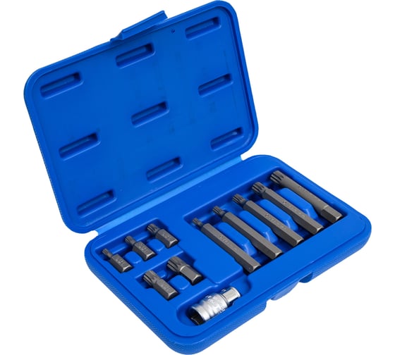 Изображение товара Набор бит Зубр АВТО-ЭКСПЕРТ 11 предметов SPLINE 2652-H11_z01