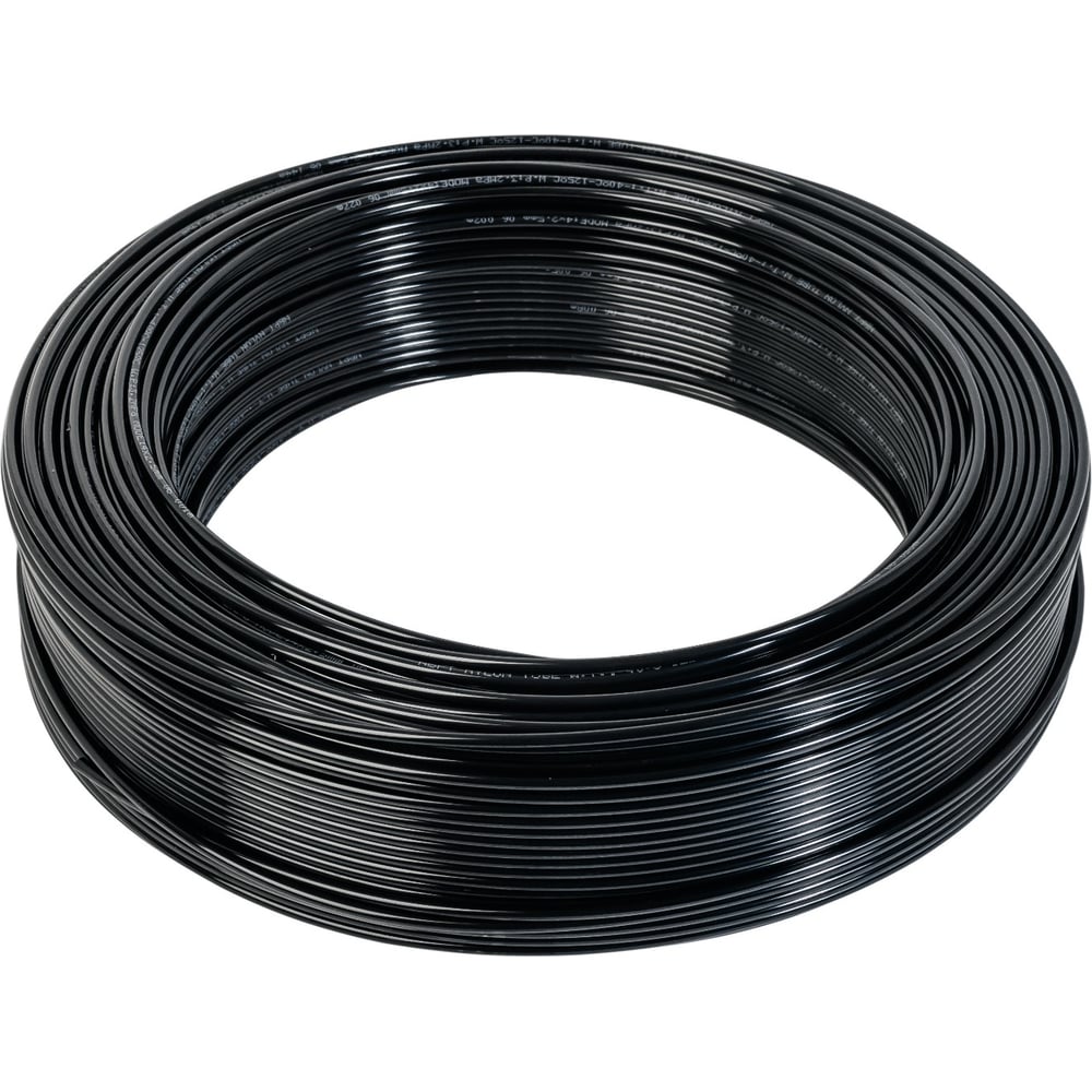 Изображение товара Пневматическая трубка NBPT PU98 4-2.5 50М черная для систем пневматики