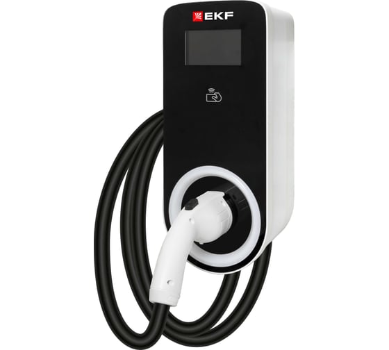 Изображение товара Зарядное устройство EKF для электромобилей переменного тока 7 кВт с Type 2 коннектором Impulse Impulse-AC-7-T2