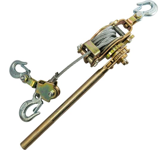 Изображение товара Ручная лебедка усиленная KINGQUEEN 4000 кг KQ-PM-UW4000