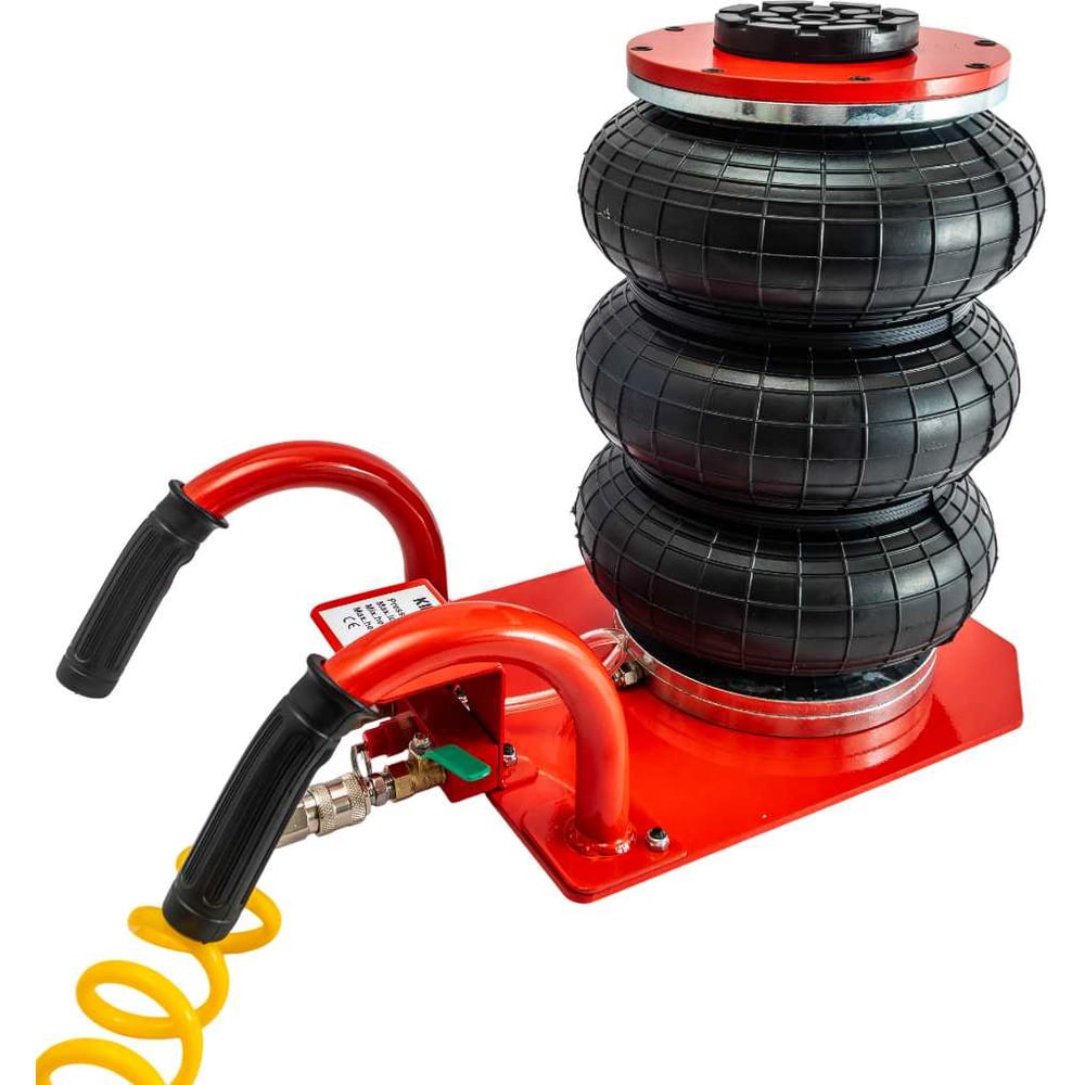 Изображение товара Подкатной пневматический домкрат KINGQUEEN 3т, подъем 15-40см KQ-HJP02