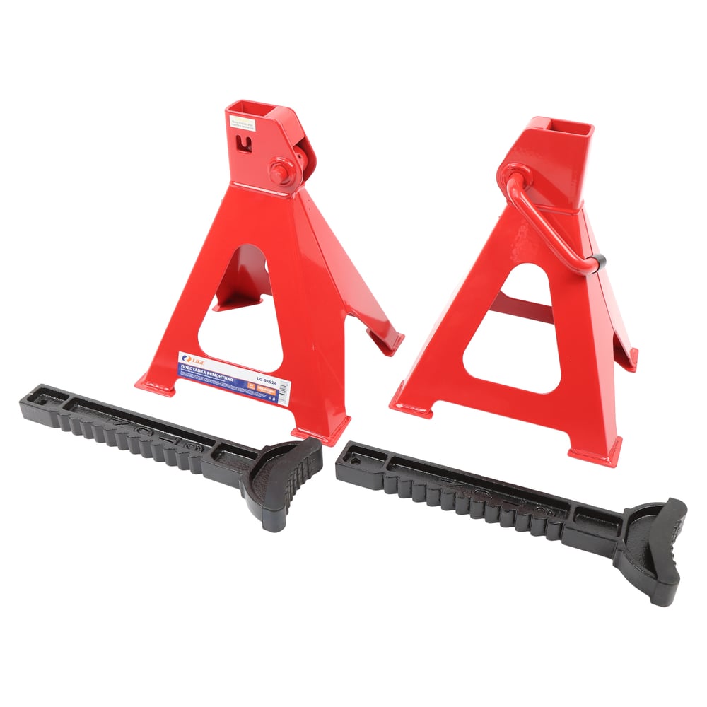 Изображение товара Подставка ремонтная LIGE 6т высоты 386-605 мм комплект 2 шт