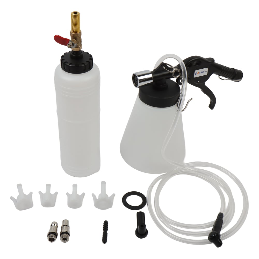 Изображение товара Пневматический насос для замены тормозной жидкости LIGE 750мл., бочок 1л, 6-12кг/см² LG-14020