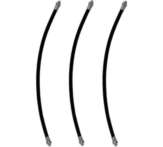 Изображение товара Гибкий шланг MasloSmenka 12х500 мм для смазочных шприцев М10х1,комплект 3 шт., 020206-03