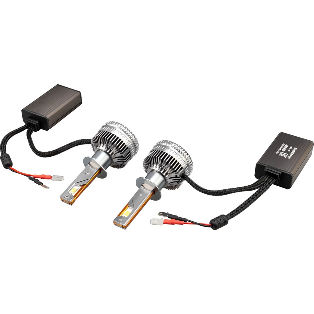 Изображение товара Автолампа SKYWAY диод H1 P14,5s 12V 170W 15000Лм белая комплект 2 шт.