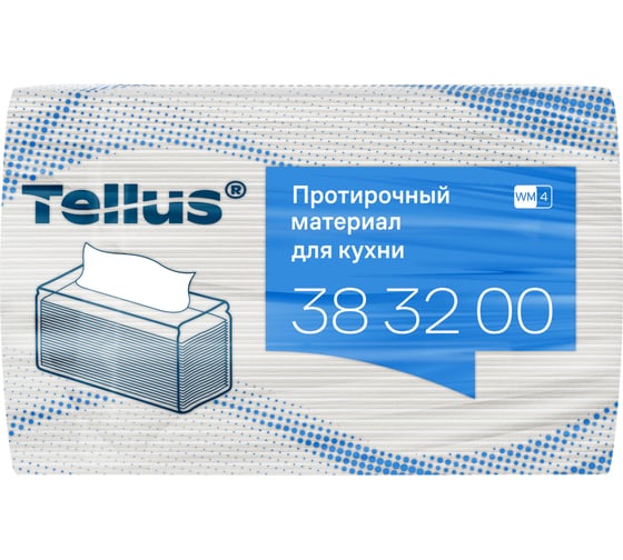 Изображение товара Нетканый протирочный материал Tellus(TORK) для кухни 383200